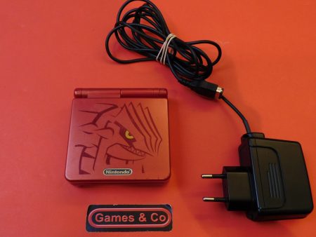 GAMEBOY ADVANCE SP CONSOLE GROUDON VERSION Discount