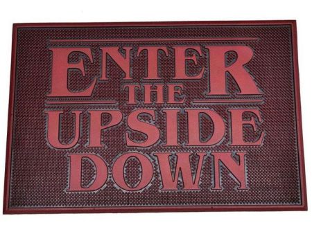 STRANGER THINGS - UPSIDE DOWN -   40X60CM - RUBBEREN DEURMAT Supply