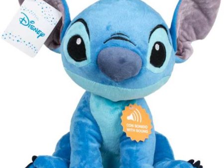 LILO & STITCH - Stitch Plush With Sound - 30cm Hot on Sale