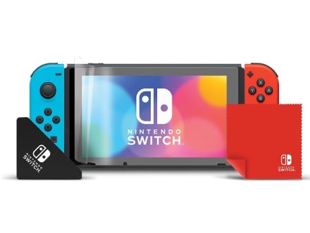 MULTI SCREEN PROTECTOR KIT FOR NINTENDO SWITCH AND OLED Hot on Sale