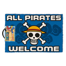 One Piece -  All Pirates Welcome  Deurmat 40x60cm Discount