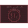 Harry Potter - Platform 9 3 4 Rubber Doormat Discount