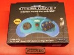 Retro-Bit - Wired Official 6-button Controller for SEGA Mega Drive Mini Blue For Sale