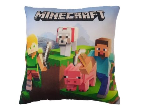 Minecraft - Dubbelgezicht Kussen (40x40cm) Supply