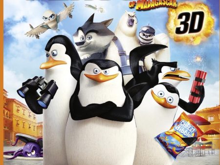 PENGUINS OF MADAGASCAR 3D For Cheap