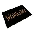 WEDNESDAY - Logo - Doormat Hot on Sale