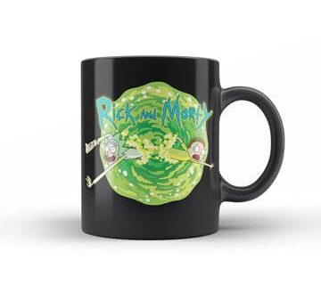 Rick & Morty Mug Logo Cups & Mugs Rick and Morty Discount