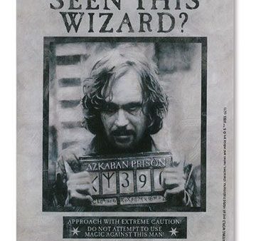 Harry Potter Tin Sign Have You Seen This Wizard 15 x 21 cm Sale