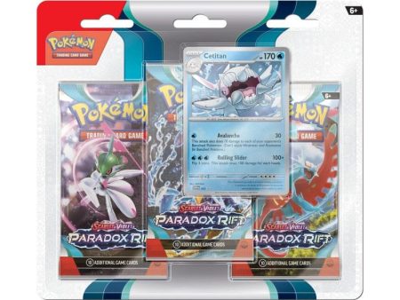 Pokémon TCG Scarlet & Violet: Paradox Rift Blister Booster 3-Pack *English Version* Cheap