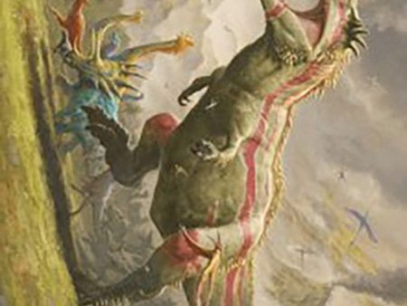 Ghalta, Stampede Tyrant Art Card [The Lost Caverns of Ixalan Art Series] Online