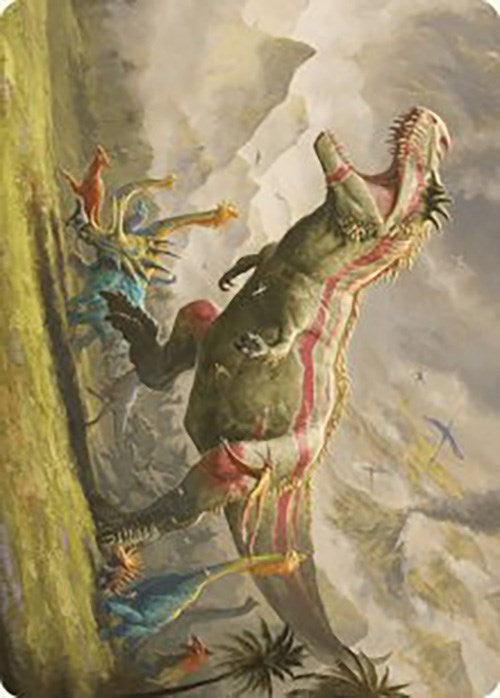 Ghalta, Stampede Tyrant Art Card [The Lost Caverns of Ixalan Art Series] Online