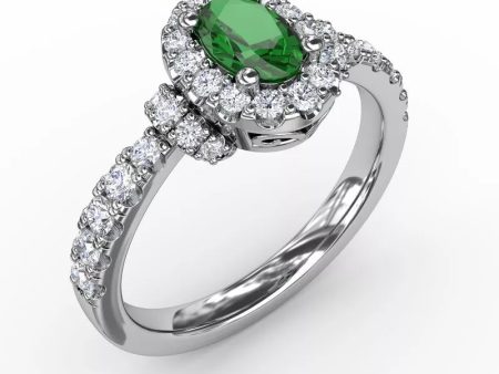 Fana Pure Perfection Emerald and Diamond Ring on Sale