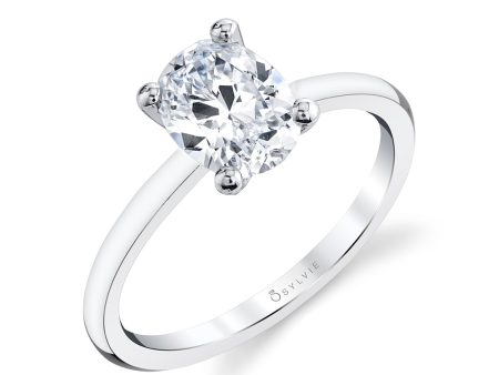 Sylvie Oval Engagement Ring S1955 - OV Hot on Sale