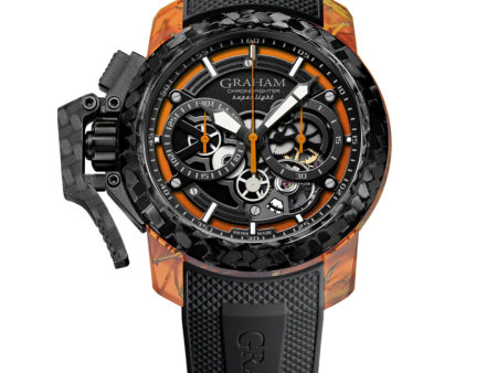 CHRONOFIGHTER SUPERLIGHT CARBON SKELETON - TRANSLUCENT ORANGE 2CCCK.O01A Discount