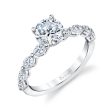 Sylvie Solitaire Engagement Ring S1838 Sale