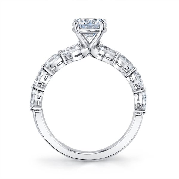 Sylvie Solitaire Engagement Ring S1838 Sale