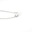 14K White Gold Natural Marquise Diamond Pendant For Discount