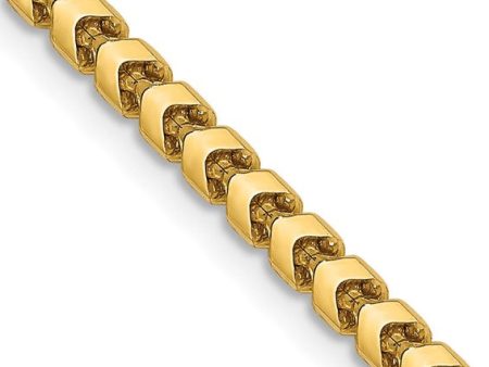 14K 2.4mm Franco 20 Inch Chain Hot on Sale