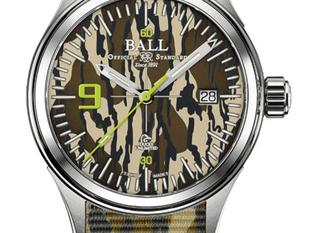 Ball Fireman Ducks Unlimited w  free NATO strap NM2188C Supply