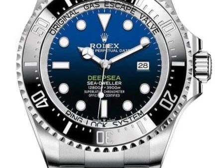 ROLEX SEA-DWELLER DEEPSEA 116660 44MM GRADIENT BLUE DIAL Online Sale