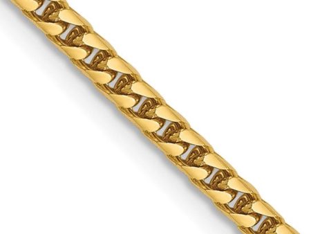 14K 2mm Franco 20 Inch Chain Sale