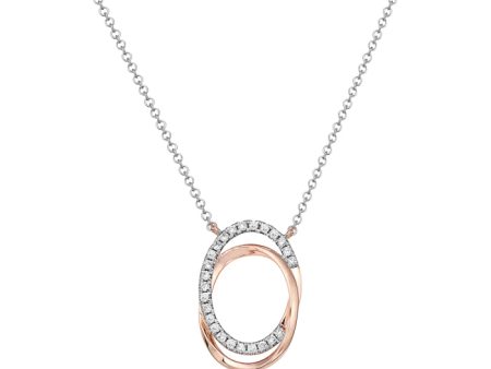 Bassali Olympia 14k Rose Gold Necklace NK13599KD Online Hot Sale