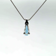 1.58CT Custom 18k Aquamarine Pendant Online