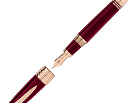 Montblanc John F. Kennedy Special Edition Burgundy Fountain Pen MB118051 Cheap