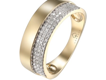 Luvente 14k Diamond Fashion Ring R03643 Online Hot Sale