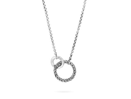 John Hardy Classic Chain Hammered Interlinking Necklace NB90579 Supply