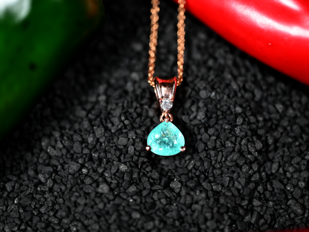 1.91CT Paraiba Tourmaline Custom Pendant Online