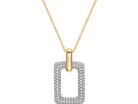 Bassali Olympia 14k  Two-Tone Gold Necklace PN12937XD Online Hot Sale