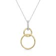 Bassali Olympia 14k  Two-Tone Gold Necklace PN14048XD Online now