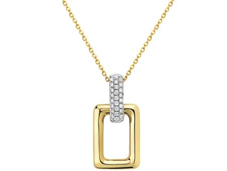 Bassali Olympia 14k  Two-Tone Gold Necklace PN13896XD Hot on Sale