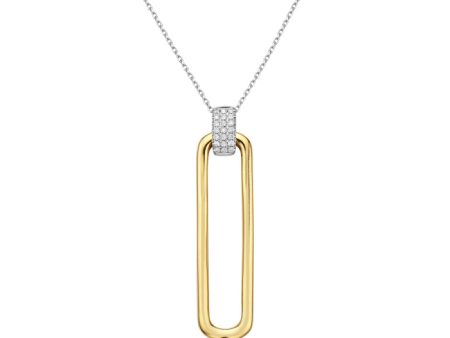 Bassali Olympia 14k Two-Tone Gold Necklace PN14047XD Online Hot Sale