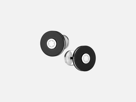 Montblanc PIX Black Cufflinks MB116666 Supply