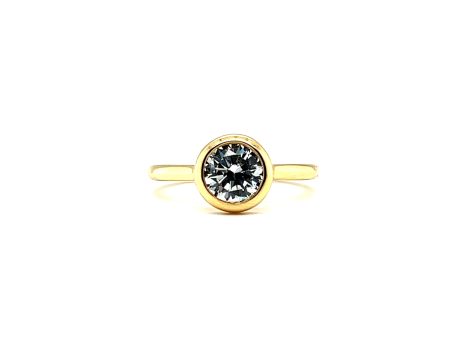 Blair Custom Round Bezel Engagement Ring Sale