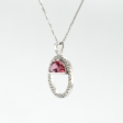 1.59CT TOURMALINE AND DIAMOND CUSTOM PENDANT Sale