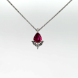 0.99CT RUBY & DIAMOND CUSTOM PENDANT Online