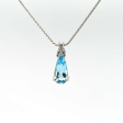 1.58CT Custom 18k Aquamarine Pendant Online