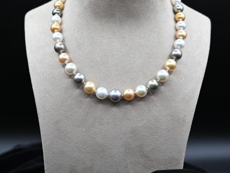 Multi Colored Natural South Sea Pearl Strand Supply