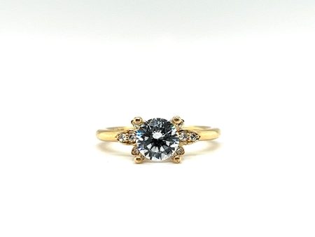 Buttercup Diamond Engagement Ring For Cheap