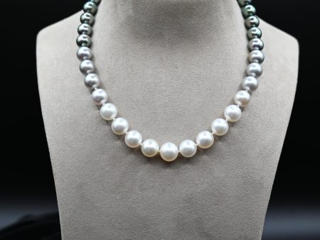 Ombre South Sea and Tahitian Pearl Strand Fashion