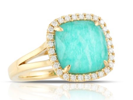 Doves Amazonite Ring Online Sale