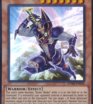 Buster Blader, the Destruction Swordmaster [BOSH-EN018] Ultra Rare Sale